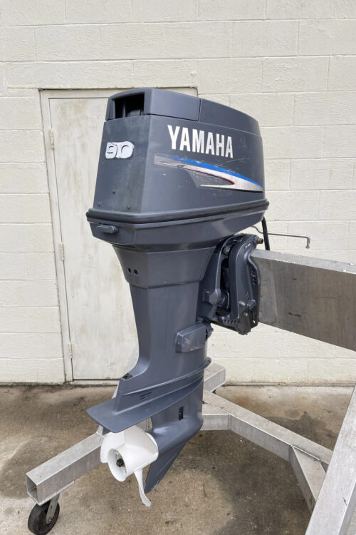 2003 Yamaha 90HP 2 Stroke 20″ Shaft Outboard Motor