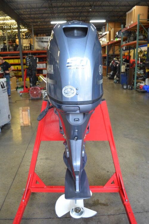 2014 Yamaha T50 high thrust 4stroke 20in remote Outboard Motor