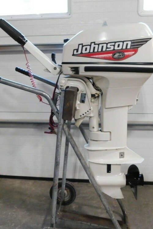 Johnson 15hp 2 Stroke Outboard Motor with Tiller Handle