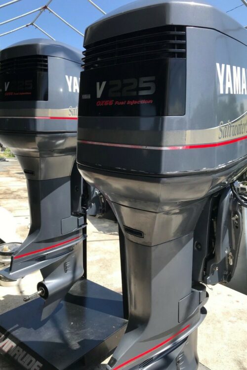 Pair-Yamaha 0X66 Efi 225Hp 25 Shaft Outboard Motor