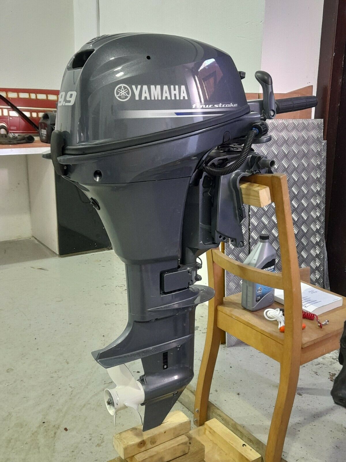 2012 Yamaha F9 9hp 9 9jmhs 4 Stroke Short Shaft Outboard Motor